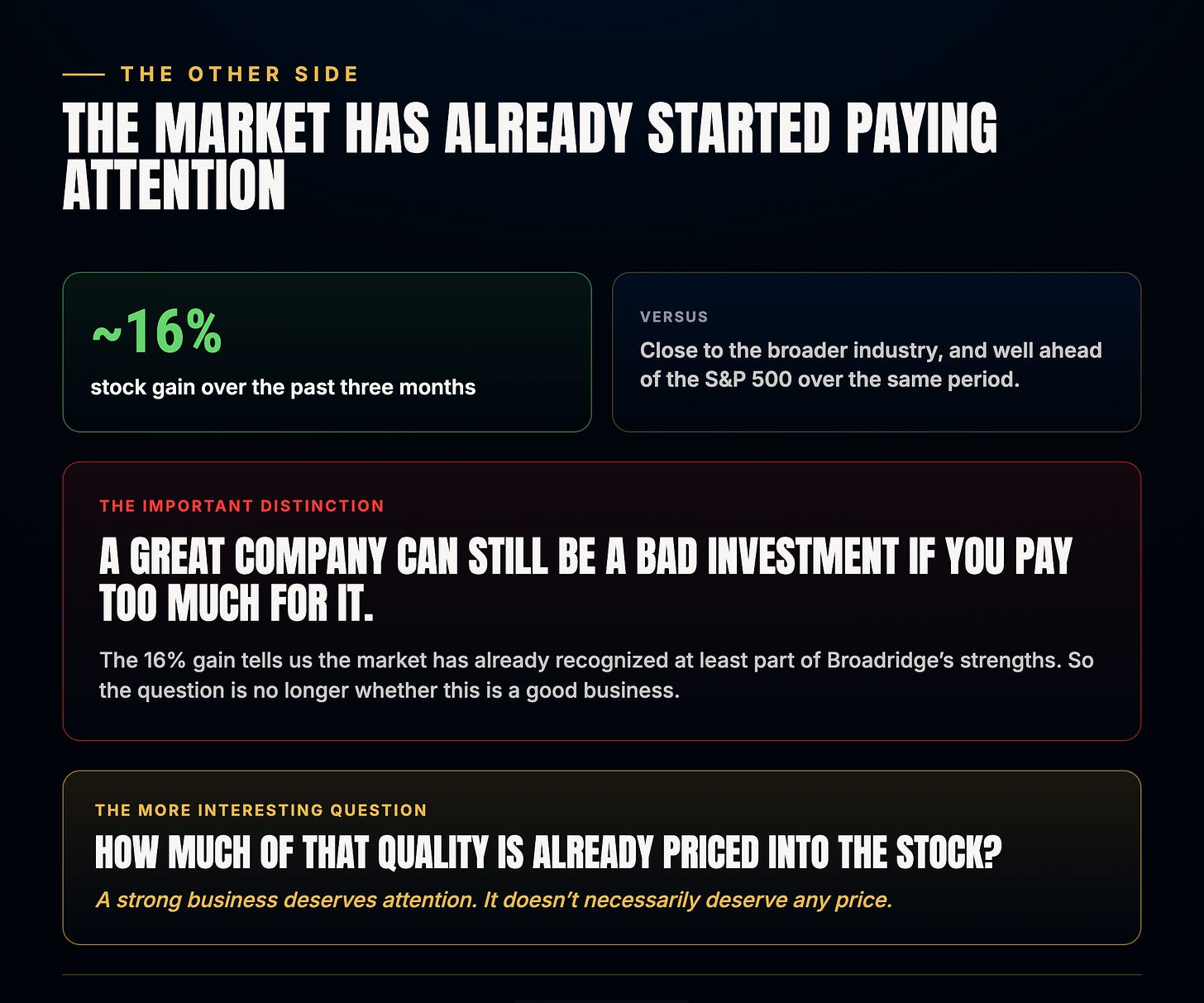 Two ways to build wealth: chasing the next AI winner, or owning businesses whose customers keep coming back Two ways to build wealth: chasing the next AI winner, or owning businesses whose customers keep coming back