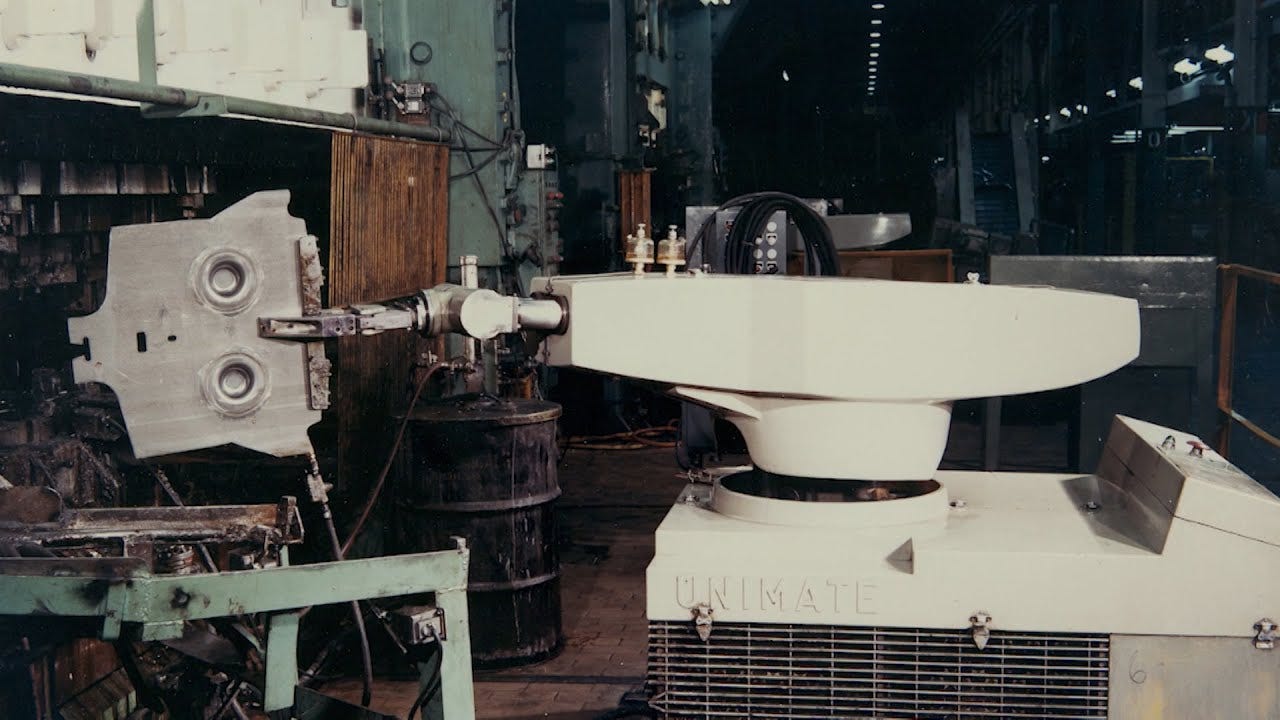 First Industrial Robot Ever Installed on an Assembly Line | Innovation Nation First Industrial Robot Ever Installed on an Assembly Line | Innovation Nation