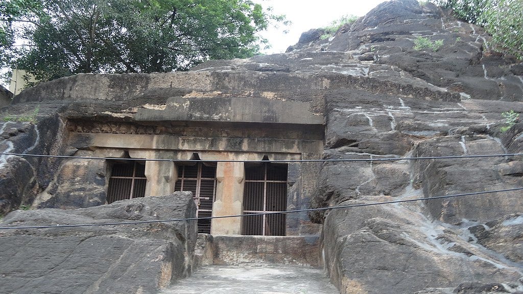 Cave II (Brahma-Shiva-Vishnu trimurti)