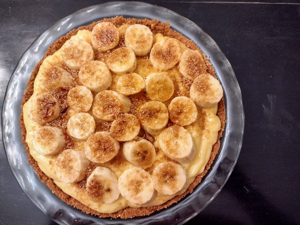 Banana cream pie Banana cream pie