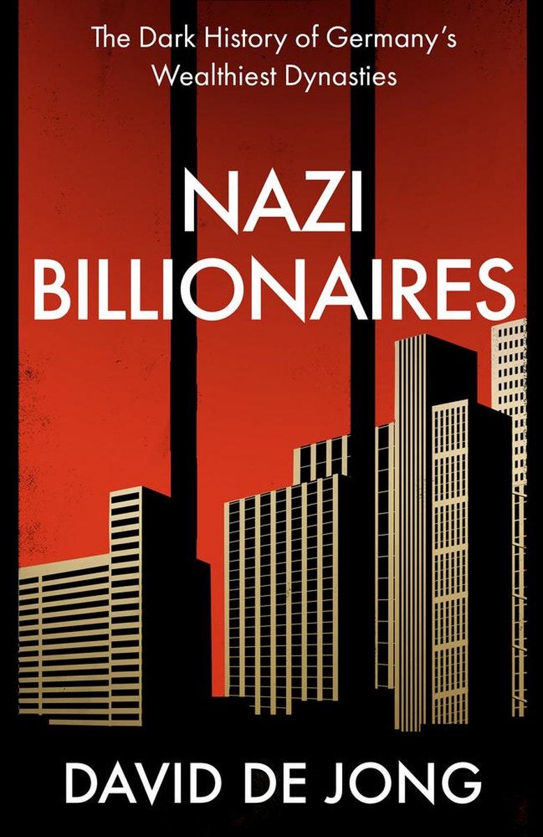 Nazi Billionaires, Jong, David de | 9780008299774 | Boeken | bol.com