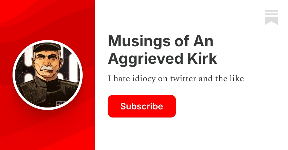 Musings of An Aggrieved Kirk | Attorney in a lawn | Substack