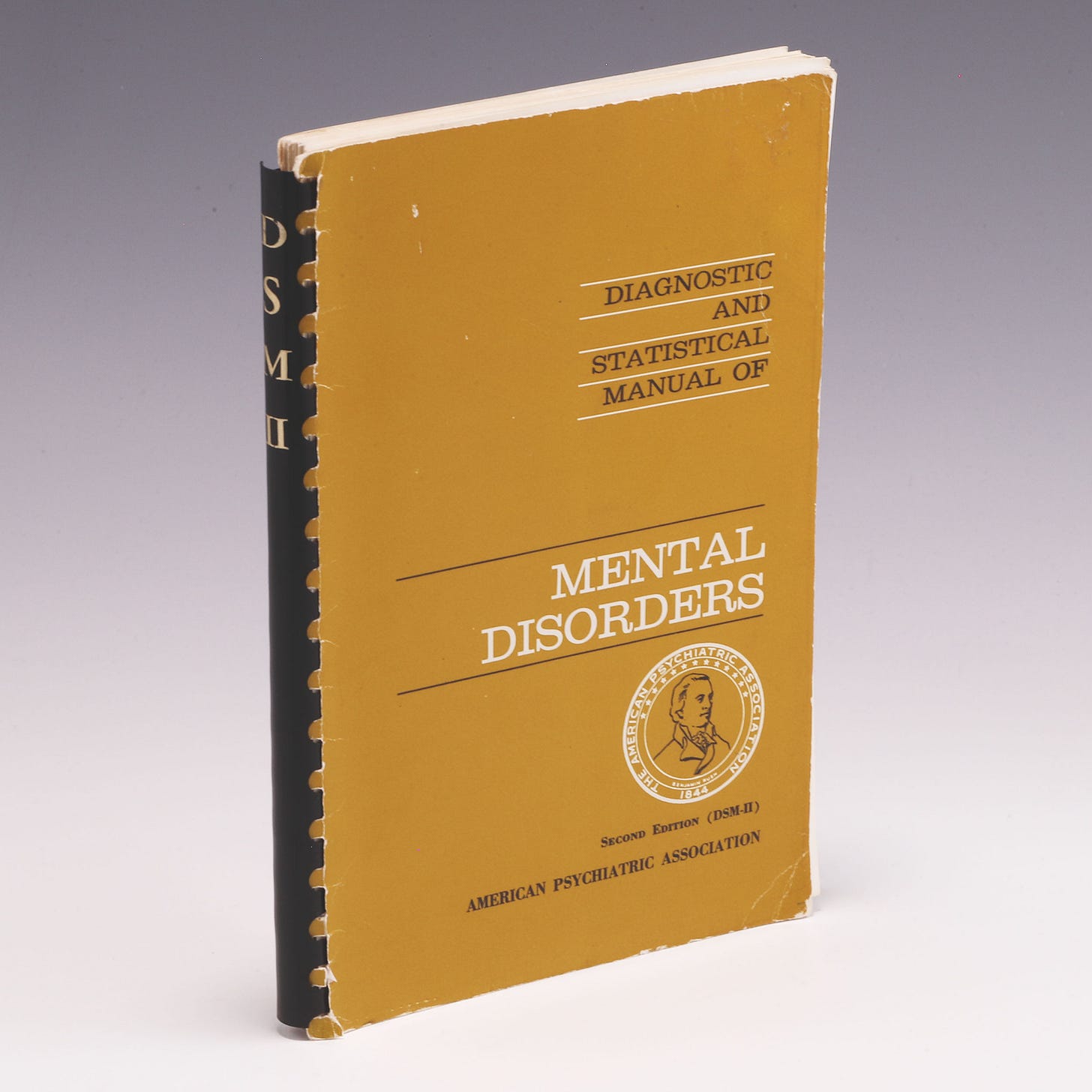 DSM-II Diagnostic and Statistical Manual of ...