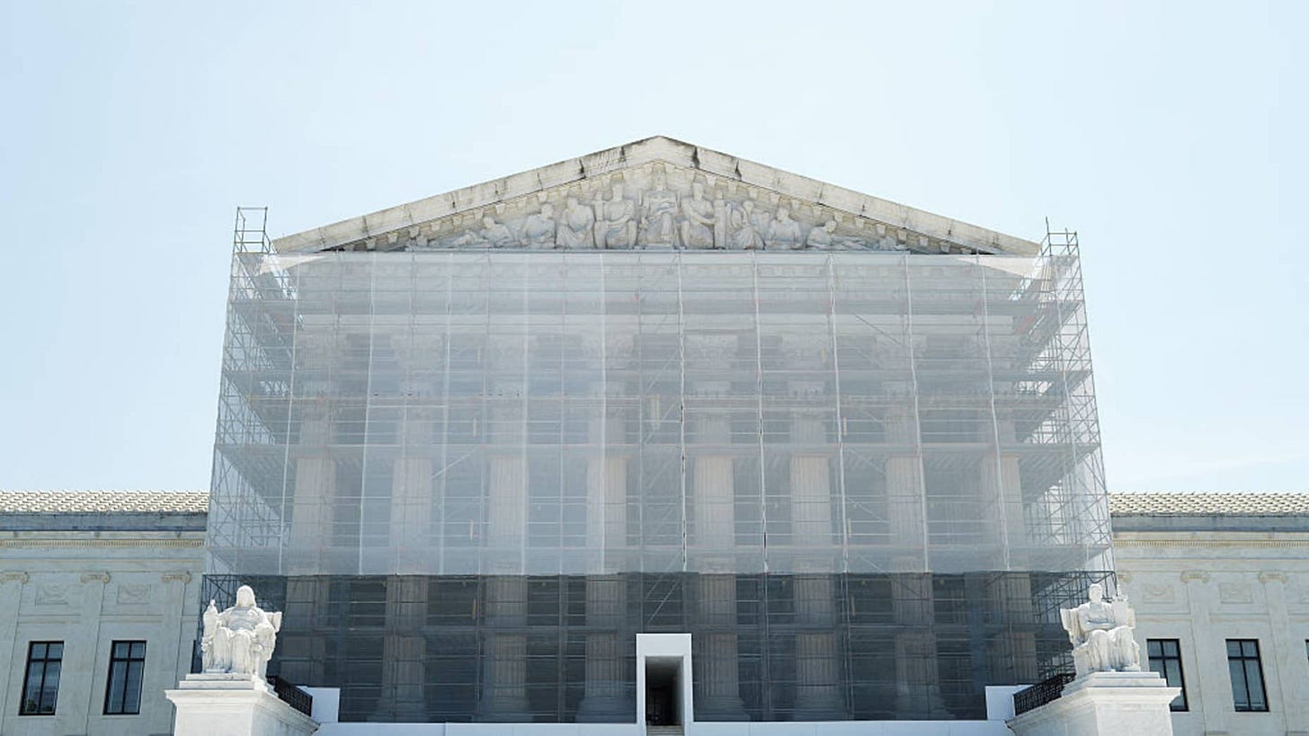 The US Supreme Court is seen in Washington, DC on June 24, 2025. (Photo by Mandel NGAN / AFP) (Photo by MANDEL NGAN/AFP via Getty Images)          