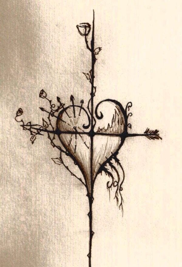 Heart compass. "Let your heart, Sweetheart, be your compass when you're  lost." | Sleeve tattoos for women, Heart tattoo, Sleeve tattoos