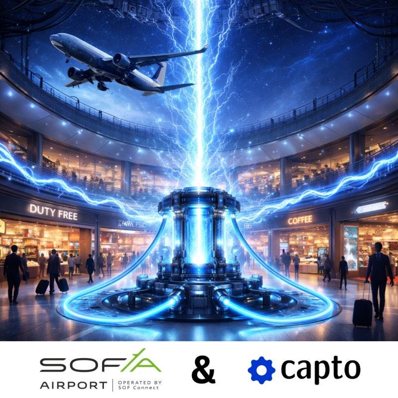 Case Study: Vasil Levski Airport electrifies 100 different storefronts