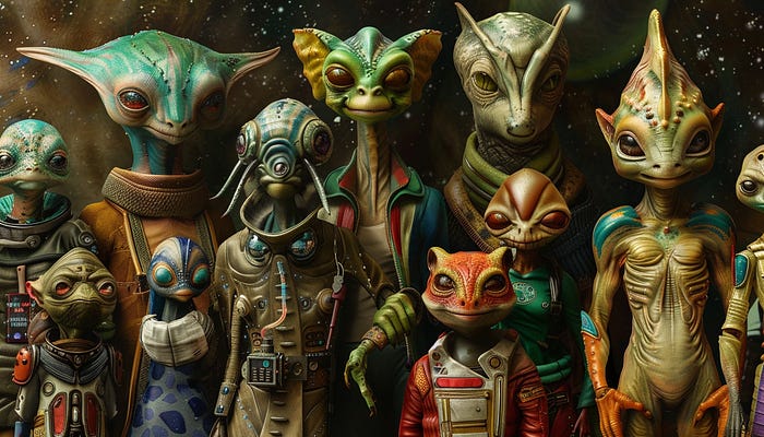 An alien federation