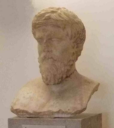 A bust of a person with a beard

AI-generated content may be incorrect.