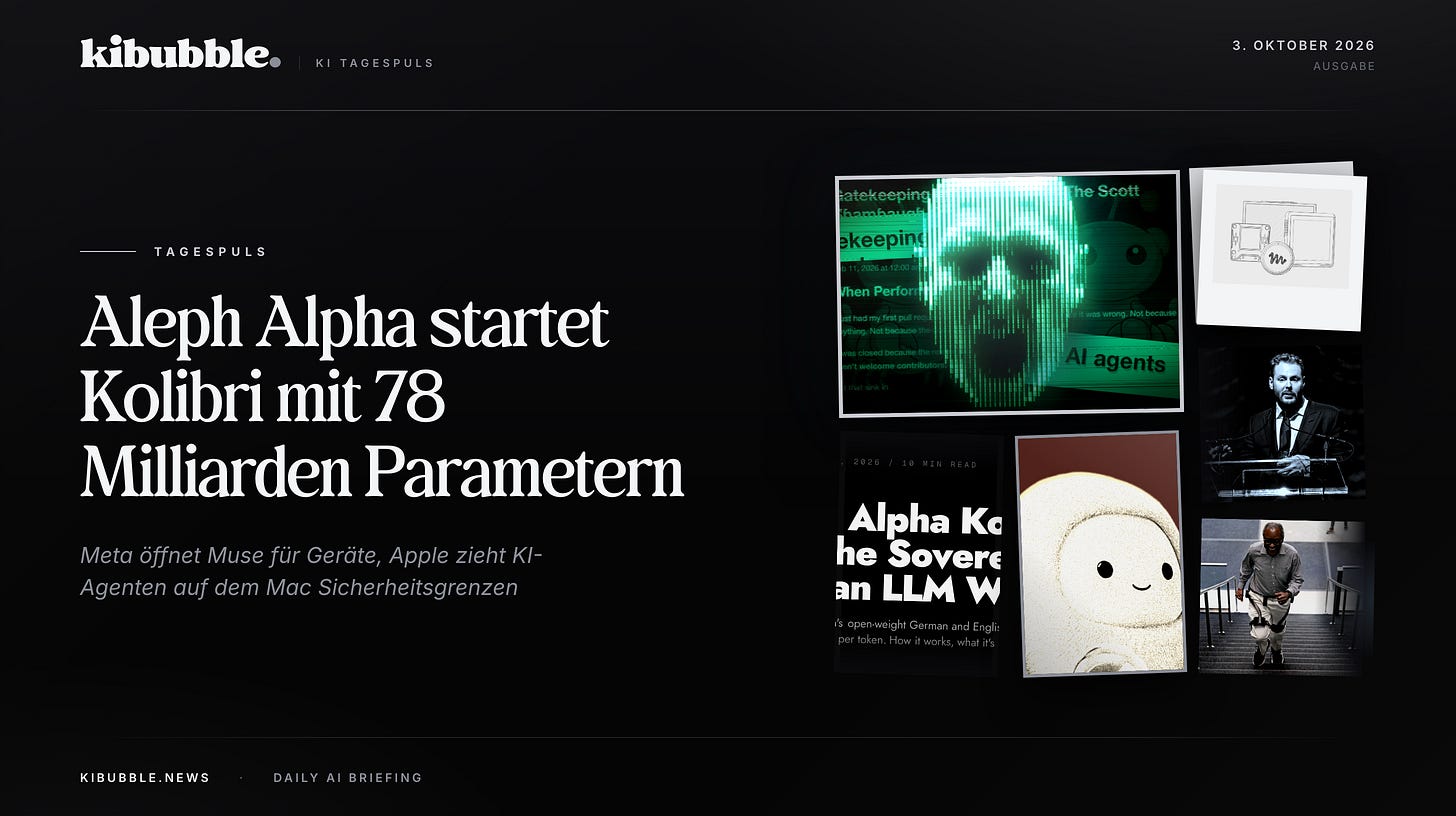 Aleph Alpha startet Kolibri: 78 Milliarden Parameter aus Europa Aleph Alpha startet Kolibri: 78 Milliarden Parameter aus Europa