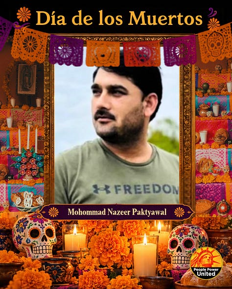 On Día de los Muertos, we remember the people who died in immigration detention and those killed during encounters with federal immigration agents.