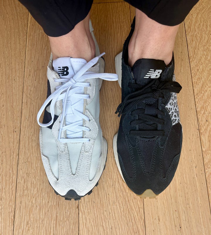 Cheryl swears by New Balance sneakers and wants to buy more