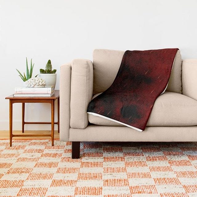@Society6 #THROWBLANKET 51" X 60" #CurateLink #Curate #MyArt #GetPAID!