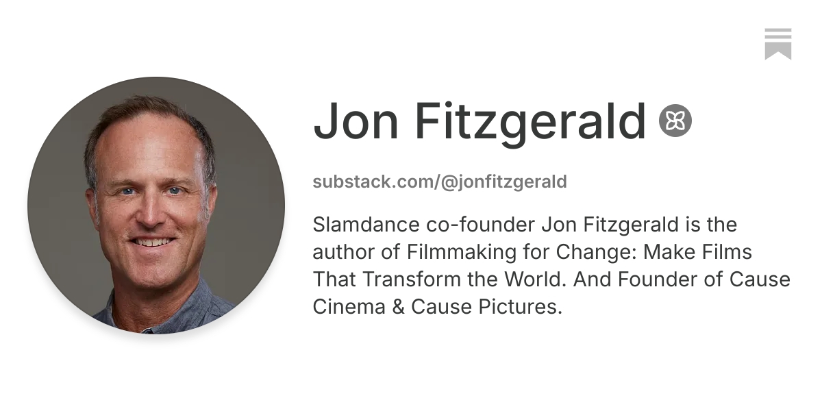 Jon Fitzgerald | Substack