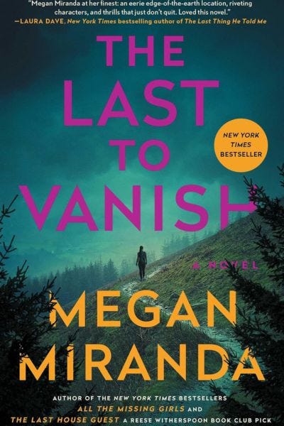 thriller books the last to vanish Megan miranda
