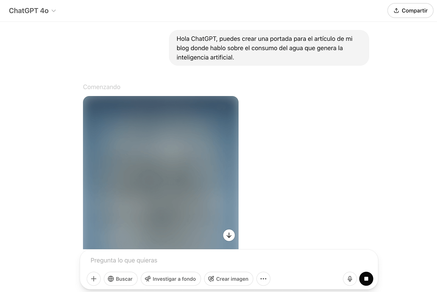 Conversación con ChatGPT 4o