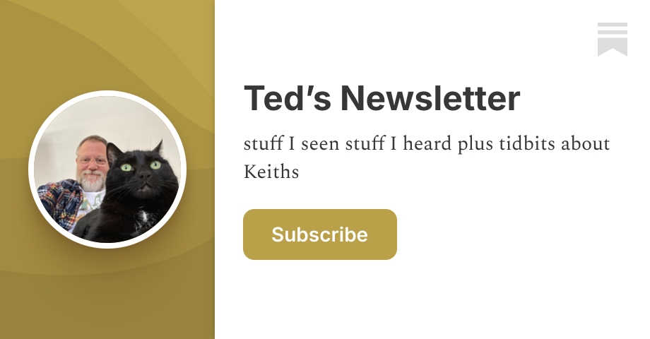 Ted’s Newsletter | Substack