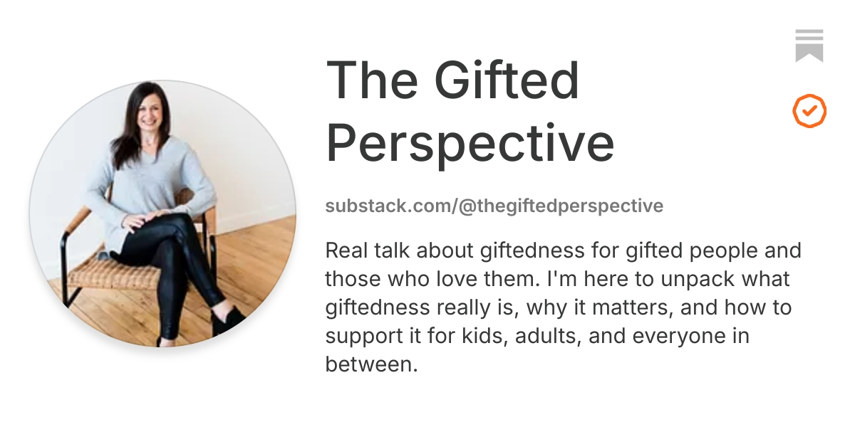 The Gifted Perspective | Substack