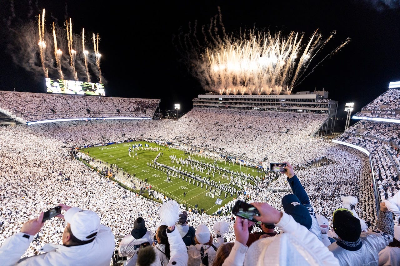 Penn State vs Washington, Nov. 9, 2024