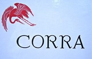 A - Corra label REAL Close up A - Corra label REAL Close up