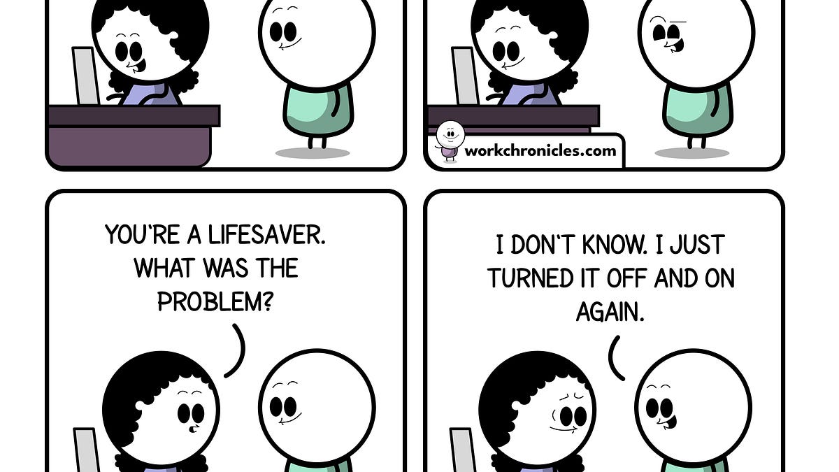 (comic) Solving problems