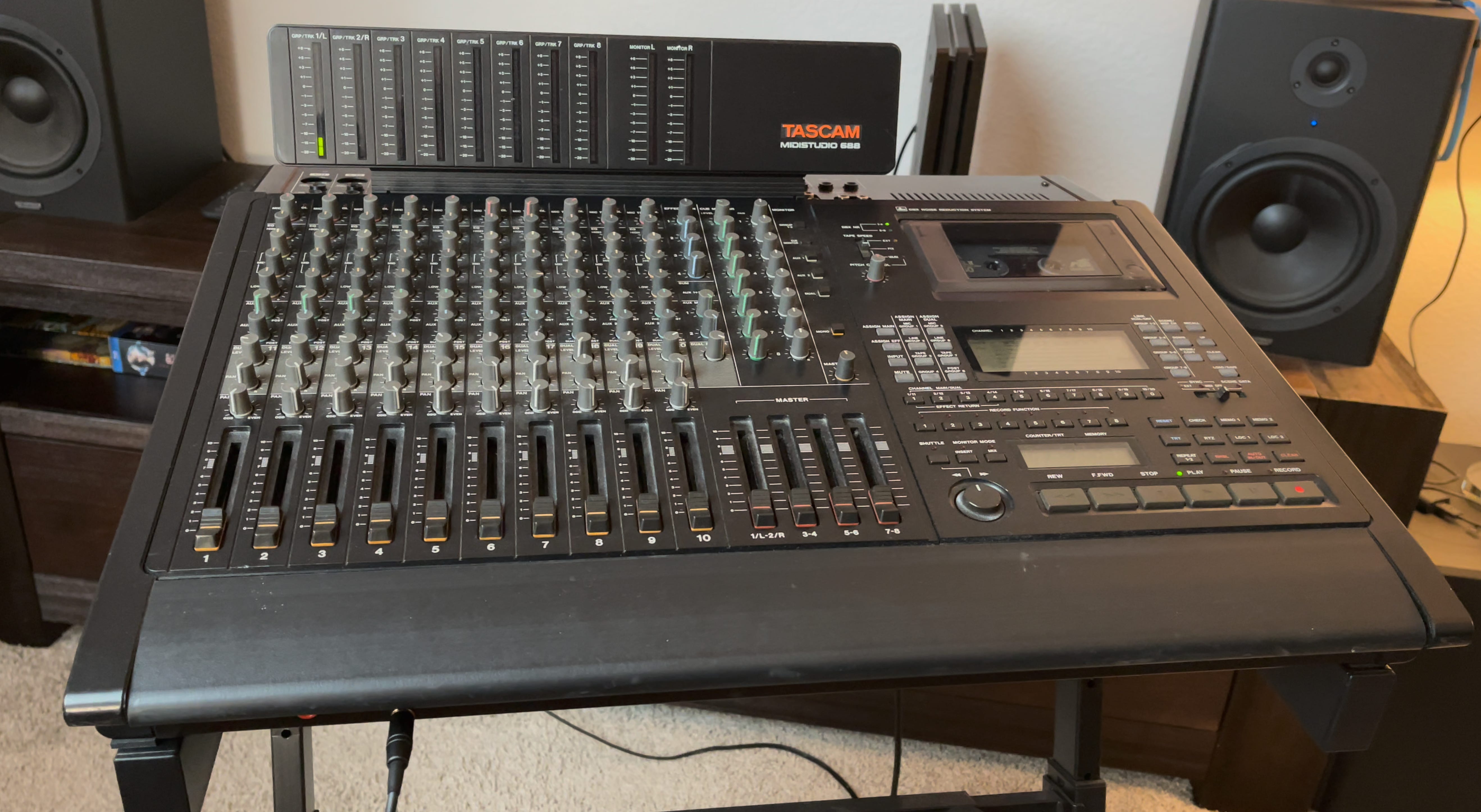 JUNK Tascam Midistudio 688 MTR Multitrack Cassette Tape