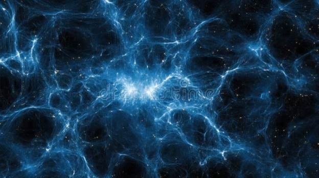 Cosmic Web a Complex Network of Dark Matter Filaments Illuminated ...