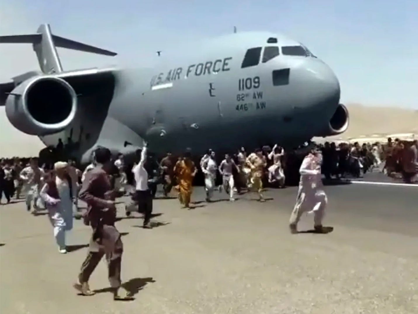 The defining image of Biden's Afghanistan exit
