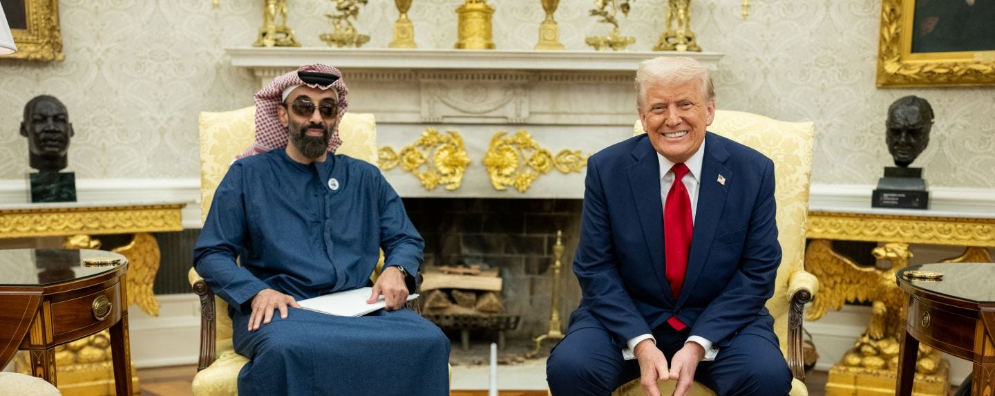 Tahnoon bin Zayed meets Donald Trump Tahnoon bin Zayed meets Donald Trump