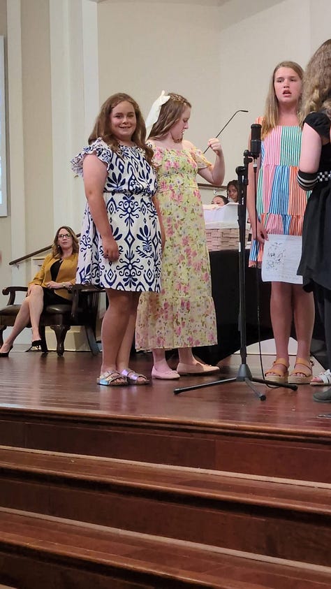 A few pics of my baby receiving her EOY awards, including the Mountain Mover Award.