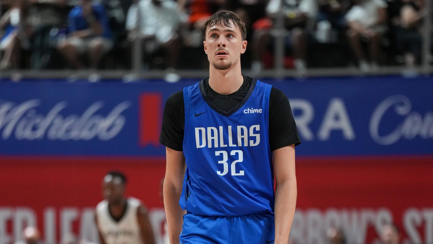 Cooper Flagg Says 'I'm Exhausted' After New Role for Mavs' NBA Summer League  Loss