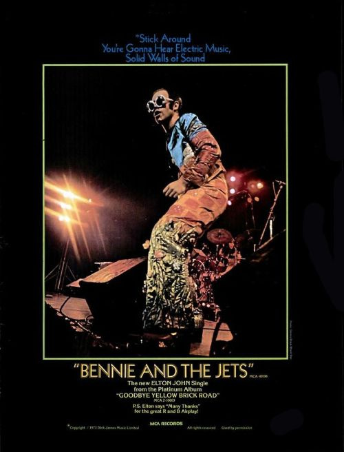 Elton John, ‘Bennie and the Jets’ - 1974 promo