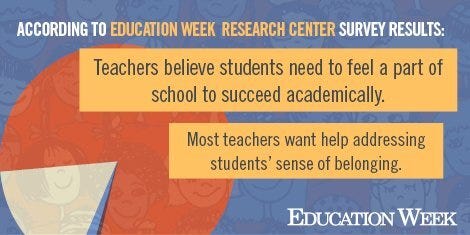 Students' Sense of Belonging at School Is Important. It Starts With Teachers