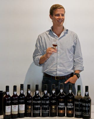 Chris Blandy at tasting Chris Blandy at tasting
