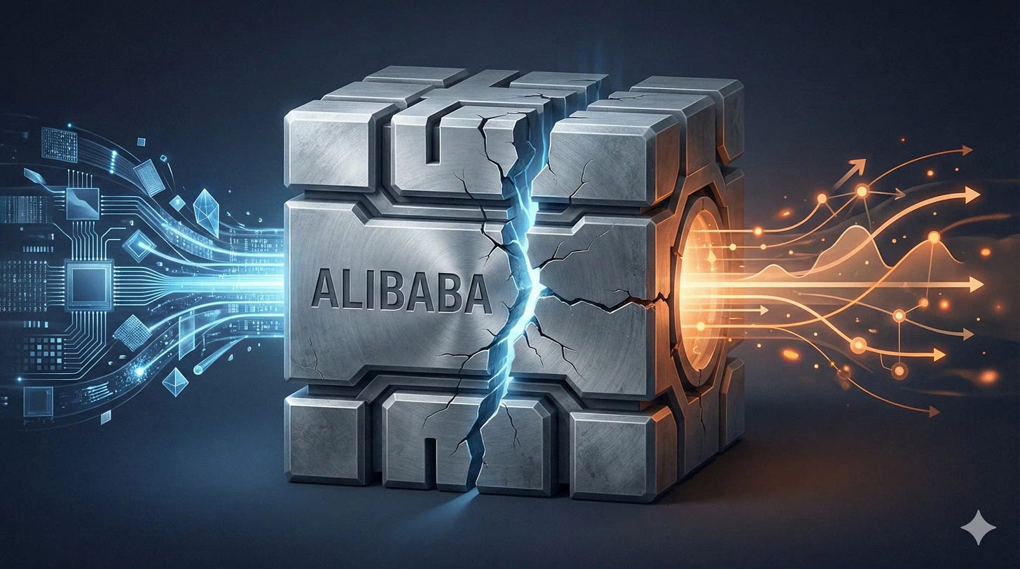 Alibaba's Dual-Engine Gamble - by Poe Zhao