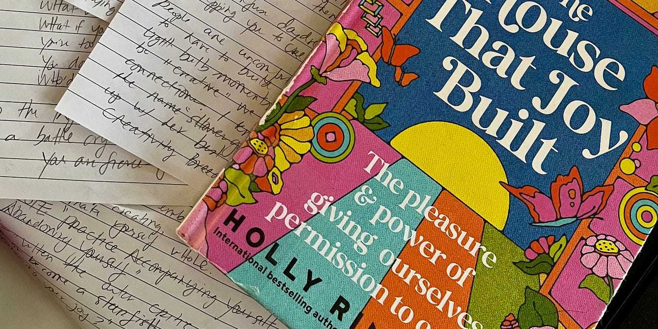 S1 E7: The House That Joy Built, book review!