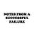 Notes from a Successful Failure