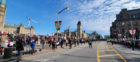 1MillionMarch4Children in Ottawa. Read the poster! See the faces! 