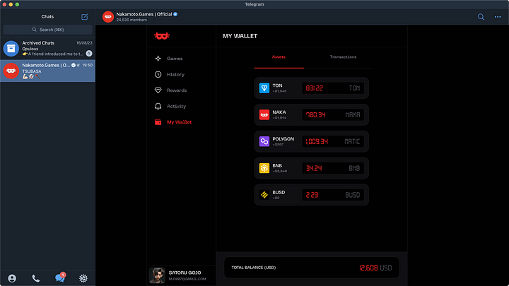 Desktop Wallet