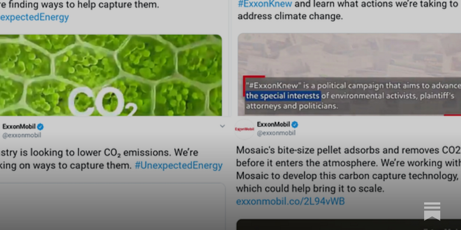 専用ページイメージ画像9/28 Exxon climate ads aren't 