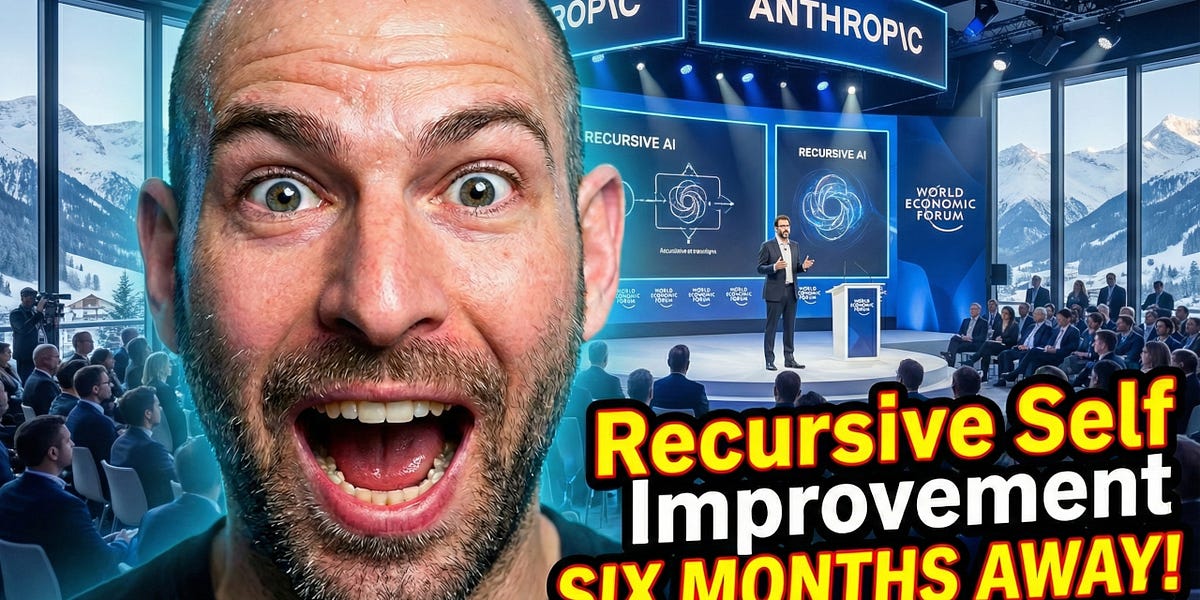 Recursive Self Improvement is SIX MONTHS away!