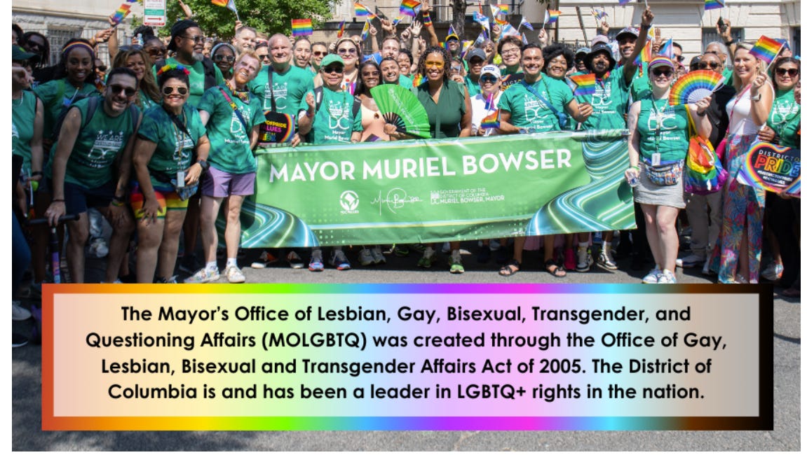 Washington D.C.'s Office Of LGBTQ Affairs Sees Budget Cut $600,000 Due Partially To President Trump Axing Federal Workforce