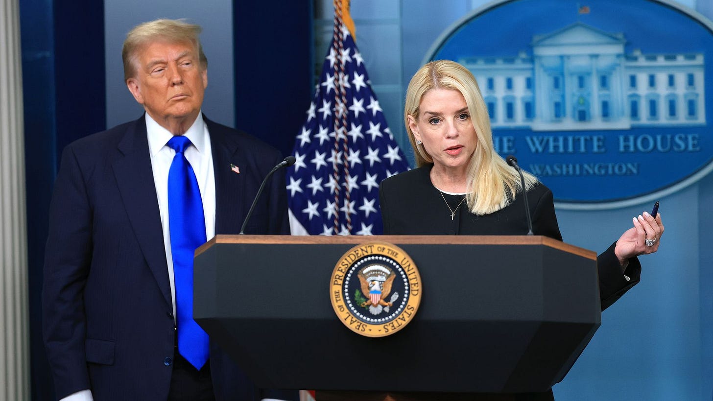 Amid controversy, AG Bondi fires her top ethics chief as DOJ purge continues