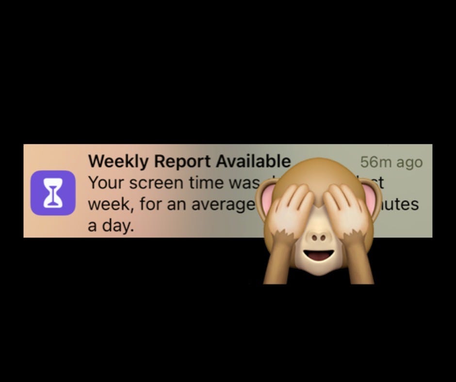 weekly report available