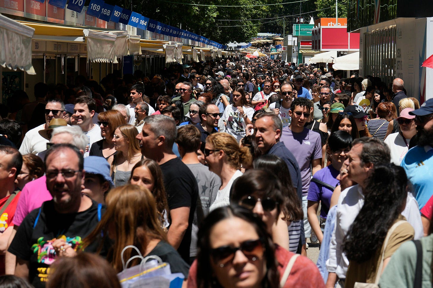 Feria del Libro de Madrid en una imagen de una edición anterior.