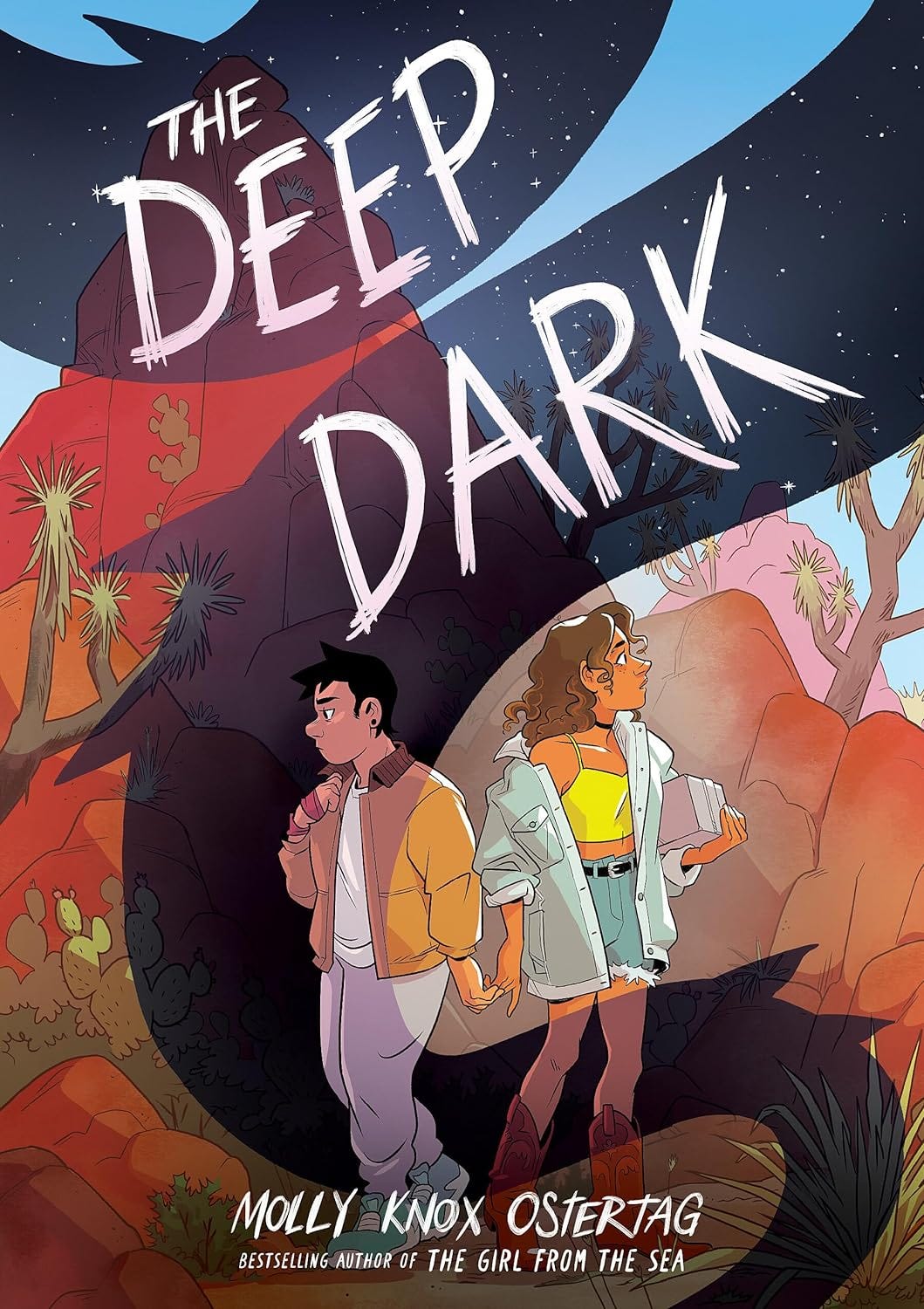 THE DEEP DARK cover! - by Lee Knox Ostertag