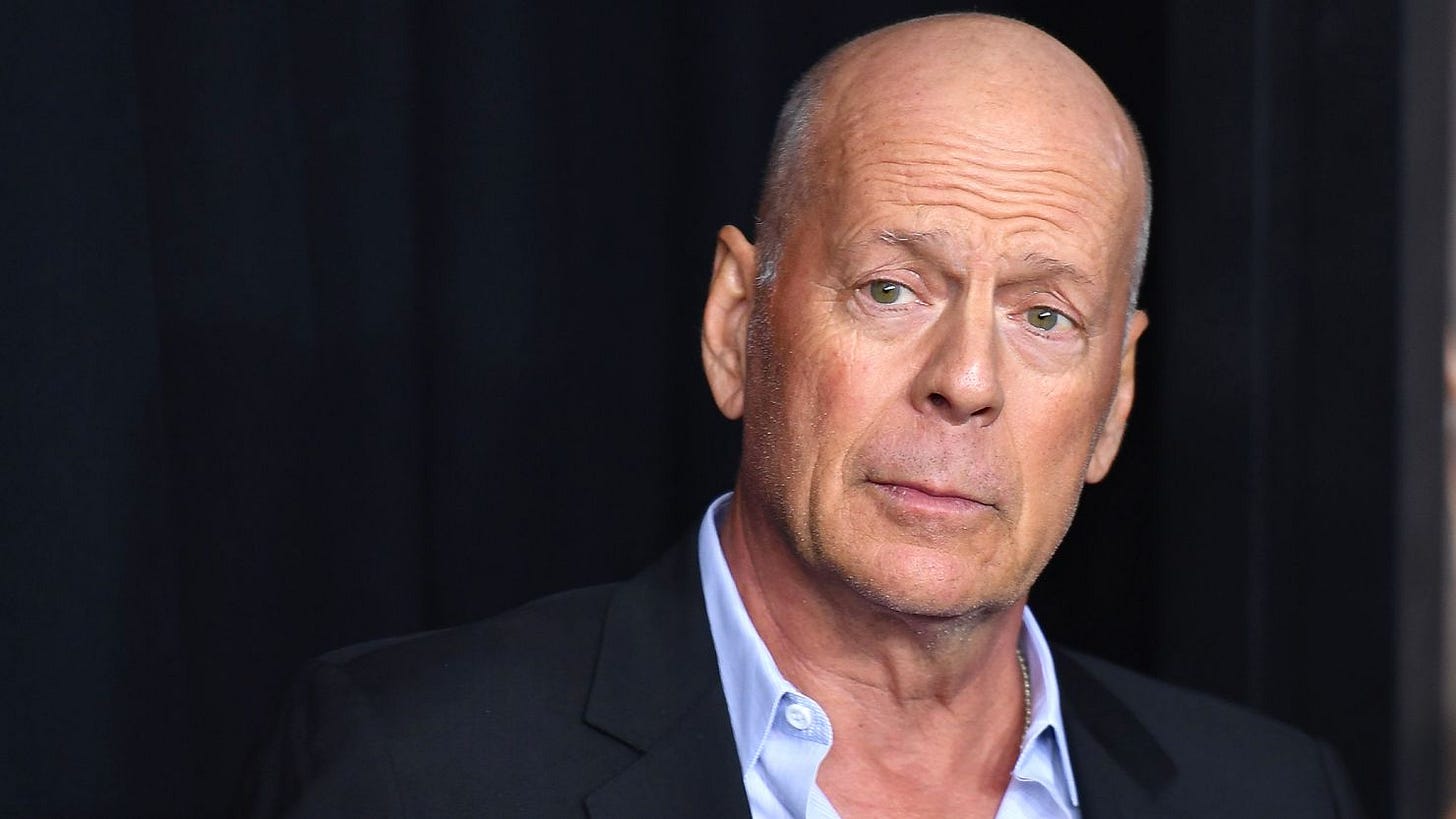 Bruce Willis, here in 2019, is taking a step back from acting.