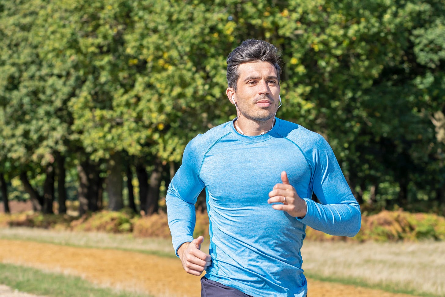 Man out for a run