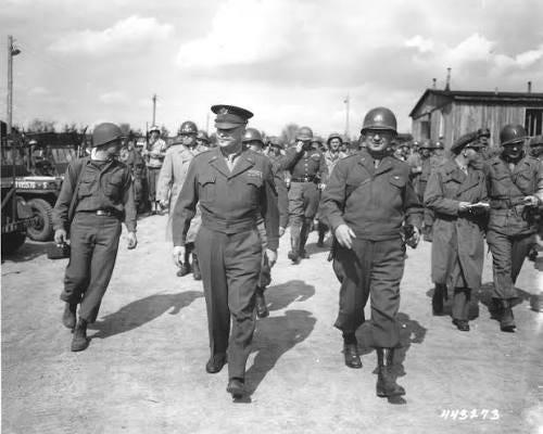 He made sure the world learned the truth. In April 1945, General Eisenhower  visited the Ohrdruf concentration camp—the first to be liberated by US  troops. Under Eisenhower's orders, soldiers documented the atrocities