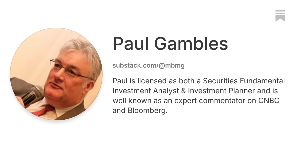 Paul Gambles | Substack