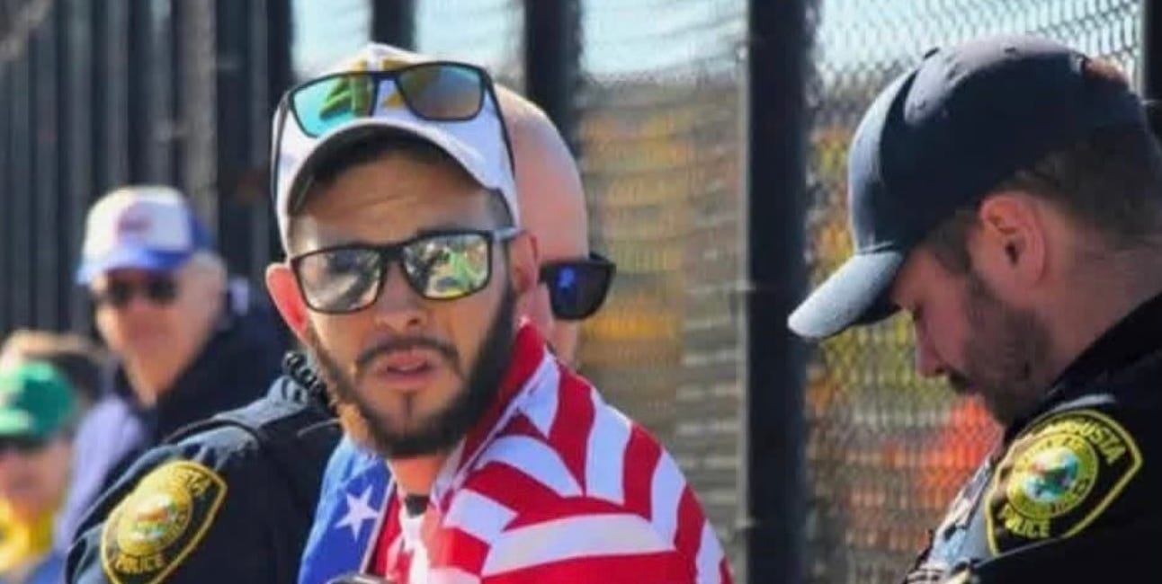 MAGA clown detained at No Kings Rally